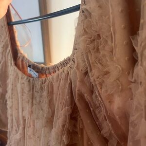 Boho Dusty Pink Dress